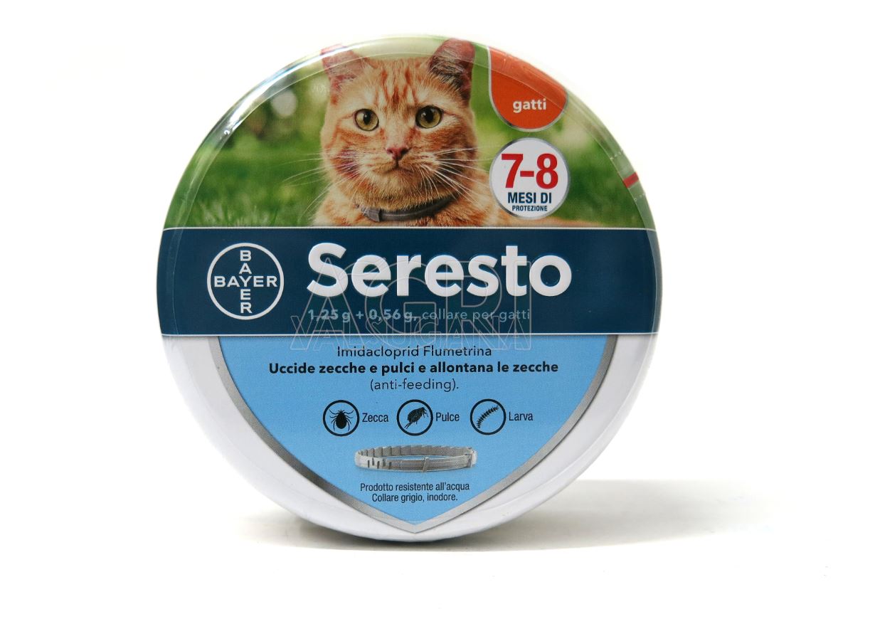 Seresto collare gatto - antipulci - antizecche Agrivalsugana