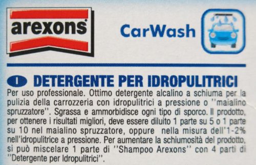 Detergente idropulitrici lt 5