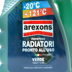 LIQUIDO RADIATORI PRONTO ALL'USO VERDE AREXONS lt 1